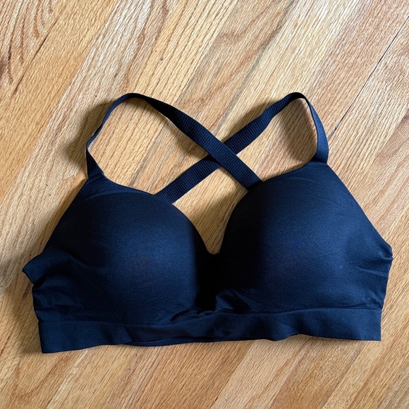 Shapermint Essentials 2XL Truekind Supportive Comfort Wireless Shaping Black Bra - Picture 1 of 5